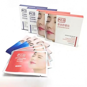 12pcs/box Plastic PCD <strong>Tattoo</strong> Beforecare <strong>Cream</strong> <strong>for</strong> Eyebrow Lip Relieving Pain Lip Mask Microblading Permanent - Product Image 2