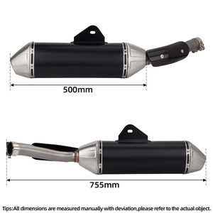 Silencieux d'Échappement Complet avec DB Killer pour <span class=keywords><strong>Yamaha</strong></span> <span class=keywords><strong>T700</strong></span> TENERE 700 2019-2024 - Product Image 2