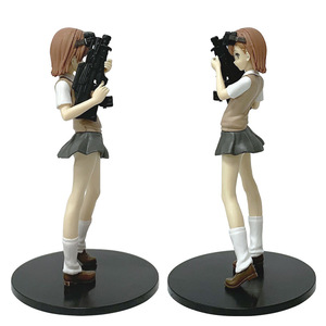 Figura de Anime HESPER de 17 cm, Estatua de <span class=keywords><strong>Misaka</strong></span> Mikoto con Uniforme de Railgun, Figura de PVC, Regalo, Juguete - Product Image 3