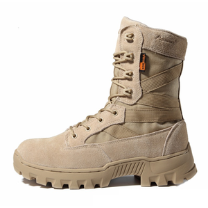 Botas Tácticas Duraderas de Gamuza Asiaon TSB05-1 con Cremallera Lateral y Orificios de Ventilación - Product Image 1
