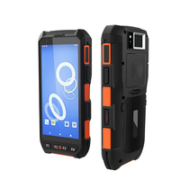 Android 16 Octa-Core 2.0GHz 4GB+64GB Écran 5.5 pouces NFC Scanner de codes-barres 2D portable Batterie 4800mAh pour
