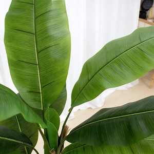 <span class=keywords><strong>Grand</strong></span> <span class=keywords><strong>Bananier</strong></span> Artificiel en Pot, Réaliste et Écologique, en Plastique Durable, Résistant à l'Eau, pour Intérieur et Extérieur - Product Image 3
