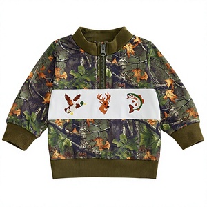 Sweat-shirt à fermeture éclair à manches longues pour bébé garçon, camouflage de <span class=keywords><strong>chasse</strong></span>, mélange de coton, <span class=keywords><strong>veste</strong></span> pour enfants automne-hiver - Product Image 1