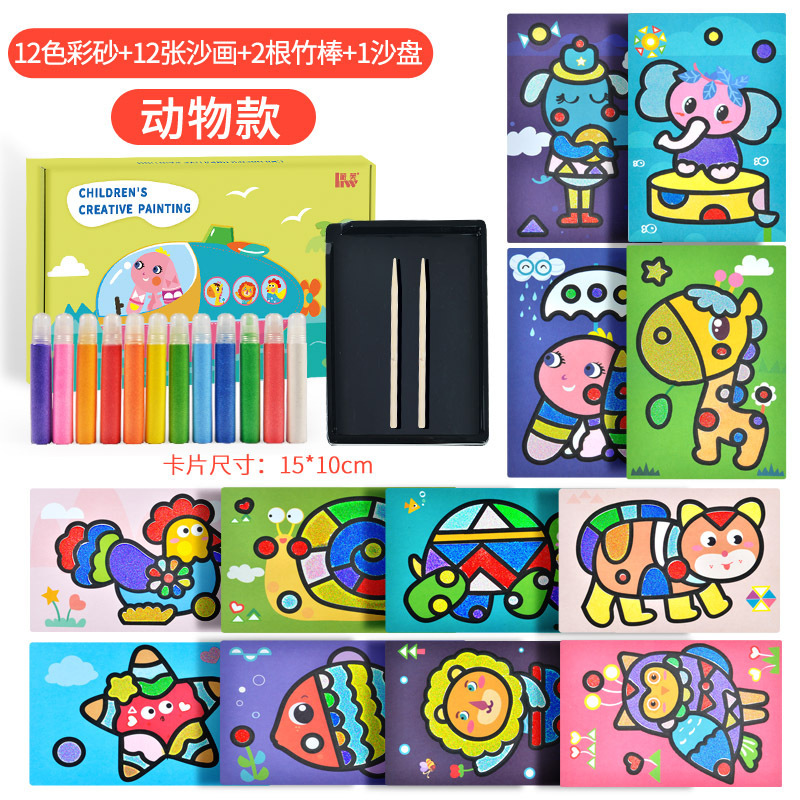 12 couleurs + 12 cartes (Animal)