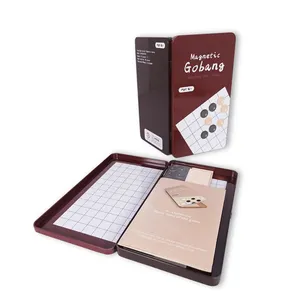 Caixa magnética para viajar, jogo de xadrez para crianças, presente para aprendizagem precoce, jogos de mesa para lazer, jogos de equipe, backgammon