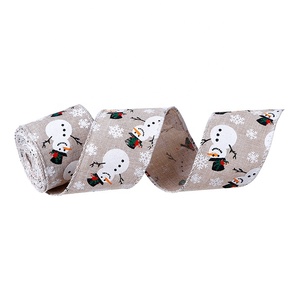 Ruban <span class=keywords><strong>de</strong></span> Noël filaire personnalisé MSD Factory, rouleau <span class=keywords><strong>de</strong></span> 2,5 pouces, fabricant <span class=keywords><strong>de</strong></span> rubans pour sapin <span class=keywords><strong>de</strong></span> Noël - Product Image 4