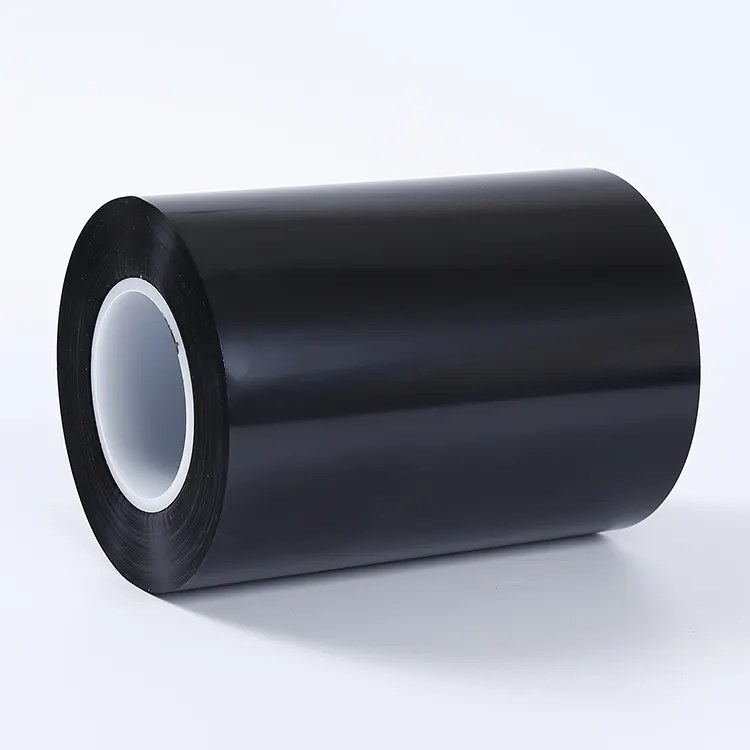 Factory Wholesale Black Color Pet Mylar Tint Black Mylar Polyester Film