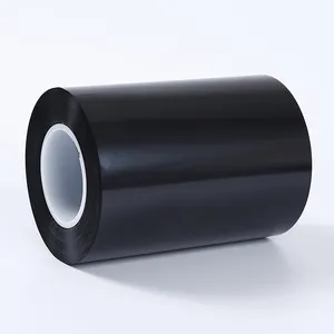 Fabrik Großhandel Schwarz Farbe Pet Mylar Tint Schwarz Mylar Polyester Film