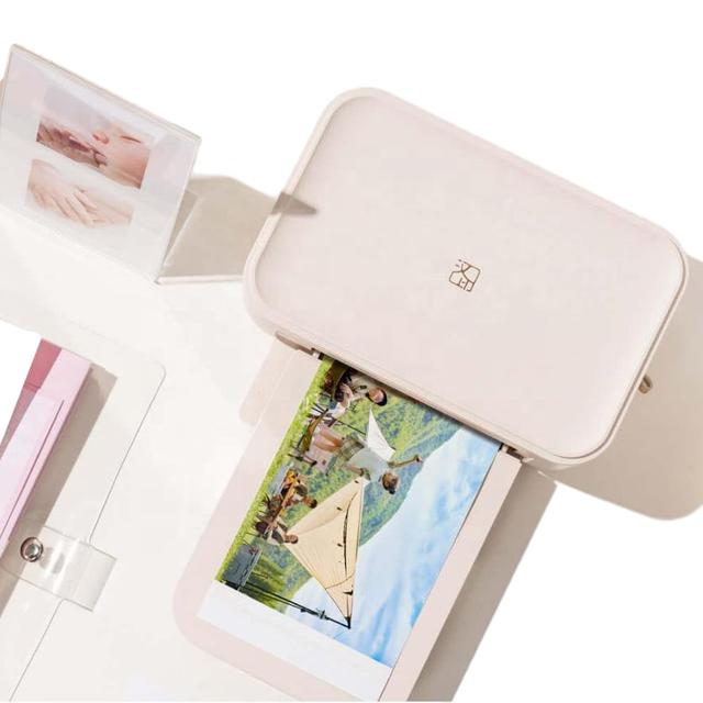 Desktop 6-Inch Mini Smart Wifi Color Photo Printer Inkless Thermal Dye-sublimation Printing Machine CP4100 for Mobile Phone