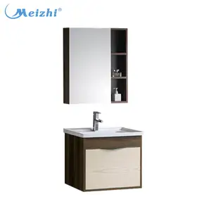 Mini ahşap modern banyo mobilyaları sıhhi tesisat