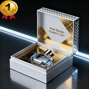 Caja de Regalo Magnética con Atomizador de Perfume en Mini Botella, Impresión a Cuatro Colores, Ecológica, con Logotipo Personalizado - Product Image 3