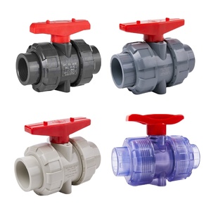 PPH CPVC UPVC <span class=keywords><strong>PVC</strong></span> Valve Single Union Double Union 1/2-2in Ball Valve <span class=keywords><strong>Clapet</strong></span> <span class=keywords><strong>anti</strong></span>-<span class=keywords><strong>retour</strong></span> pour le traitement de l'eau - Product Image 4
