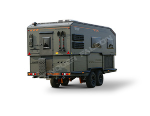 Nuovo arrivo TG-Y700 spedizione fuoristrada via terra rimorchio avventura 4-5 persone alluminio RV Caravan per campeggio fuoristrada - Product Image 2