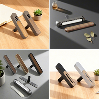 Diffuseur d'air de voiture de luxe en aluminium magnétique et bois, clip de ventilation en noyer premium, parfum longue durée, aromathérapie automobile