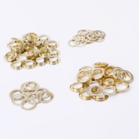 Œillets métalliques ronds en cuivre de 8 mm de haute qualité, directement de l'usine, pour vêtements et chaussures