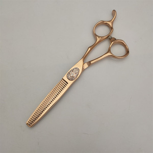 Tijeras de Peluquería Profesionales de 62 mm, Acero Inoxidable 440C, Tijeras Rectas para Diestros, Tijeras de Entresacar, Herramientas de Salón de Belleza - Product Image 5