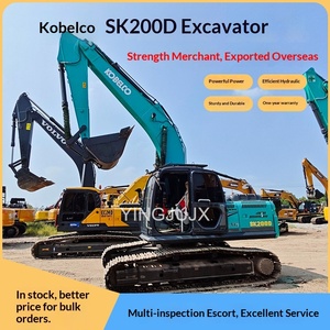 รถขุด Shengang Sk200d รถขุดขนาดใหญ่ งานวิศวกรรม ปฏิบัติการข้ามพรมแดน ส่งออก - Product Image 1
