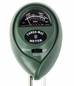 เครื่องวัดความชื้นในดิน3-in-1เครื่องวัดความชื้นในดินเครื่องมือทำสวนสำหรับเกษตรกร - Product Image 1