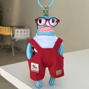 ชุด beechburg อินเทอร์เน็ตสีแดงพวงกุญแจตุ๊กตาปลาน่าเกลียดชุดสีแดง <span class=keywords><strong>M</strong></span> Mai Dang กางเกงแขวนกางเกงกระเป๋าจี้สำหรับทุกเพศ31-50ซม. - Product Image 2