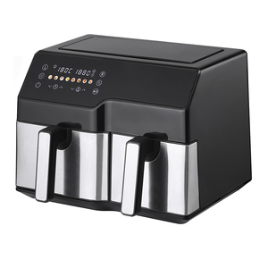 Nuevo Diseño de Freidora de Aire de 9.4L con Dos Cestas Independientes de 5.6L y 3.0L Freidora de Aire Doble Digital de 8L, Gran Oferta - Product Image 4