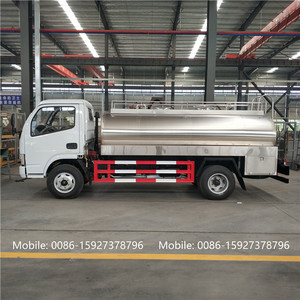 <span class=keywords><strong>Camion</strong></span>-<span class=keywords><strong>citerne</strong></span> à <span class=keywords><strong>lait</strong></span> en acier inoxydable 304 neuf - Product Image 3