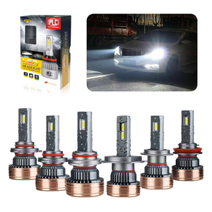 Светодиодные фары для автомобиля H4 9005 9006 H1 H7 H11 дальнего света, фары ближнего света для автомобилей 15000 лм 80 Вт CSP чип, другая Автомобильная электроника - Product Image 1