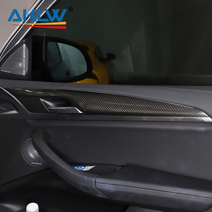Cubierta de Panel de Manija <span class=keywords><strong>Interior</strong></span> de Puerta de Fibra de Carbono Real para <span class=keywords><strong>BMW</strong></span> <span class=keywords><strong>X3</strong></span> G01 <span class=keywords><strong>2018</strong></span>-2020, Accesorios Interiores - Product Image 6