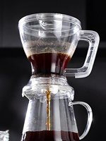 Infuseur de thé en plastique de luxe de 600ml 20oz infuseur de théière de distribution de fond pratique thé en vrac unique cafetière brassée à la main