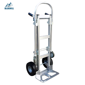 Folding Aluminum Large Wheel Manufacturer <strong>Trolley</strong> Hand Pull Cart and Dollies - Product Image 5