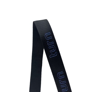 Sangle tissée en <span class=keywords><strong>nylon</strong></span> recyclé avec logo jacquard personnalisé sangle en polyester avec logo pour sac à dos en sergé - Product Image 4