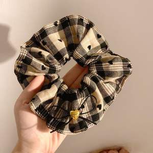 Scrunchies for Women Girls Plaid Scrunchies for Long Thick Curly <b>Hair</b> Soft Scrunchy <b>Hair</b> Ties No Damage Rope Ponytail Holders - Product Image 6