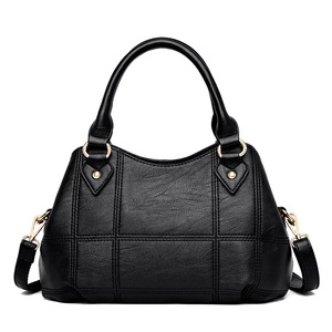 Hot Selling Soft PU Leather Women's Shoulder <b>Bags</b> Large Capacity Multi-Compartment Shoulder <b>Bag</b> Women Brand Women Shoulder <b>Bag</b> - Product Image 3
