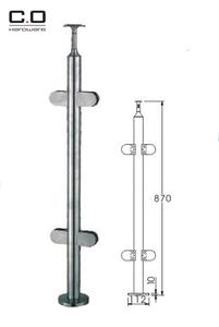 <span class=keywords><strong>Balustrade</strong></span> extérieure en acier inoxydable avec câble et main courante métallique - Product Image 3