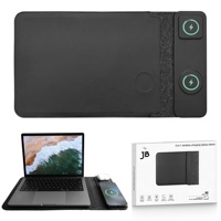 Özel 4'ü 1 Arada Kablosuz Şarjlı Laptop Kılıfı Seyahat Telefonu Kulaklık Şarj Cihazı Mouse Pad İş Laptop Kılıfı