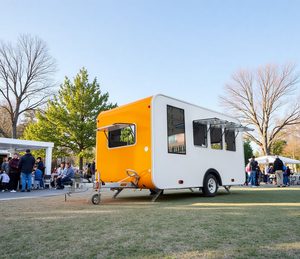 Remolque <span class=keywords><strong>de</strong></span> Comida Móvil Ligero <span class=keywords><strong>de</strong></span> Fibra <span class=keywords><strong>de</strong></span> Vidrio Tipo Sándwich para Venta en Festivales - Product Image 5