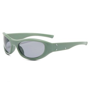 Y2k gafas de sol deportivas mujeres hombres 2024 moda de lujo clásico Punk gafas de sol mujer <span class=keywords><strong>Retro</strong></span> 2000 'gafas de sol futuristas - Product Image 3