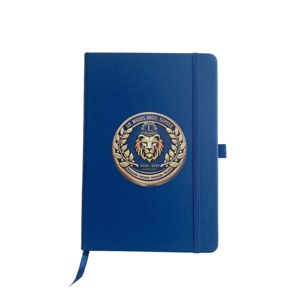 Carnet A5 en cuir PU à reliure cousue, personnalisable avec logo, idéal pour le bureau, haute qualité, facile à écrire sur - Product Image 1