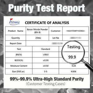 Hexagonales Bornitrid (h-BN) Pulver CAS 10043-11-5 |   99,9% Hohe Reinheit |   Versandbereit |   Anpassbare Spezifikationen - Product Image 2