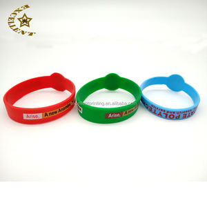 צמיד סיליקון מותאם אישית צמיד סיליקון צמיד סיליקון צמידי סיליקון מכונת הדפסת מסך - Product Image 5