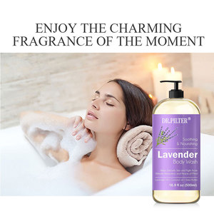 <span class=keywords><strong>Gel</strong></span> <span class=keywords><strong>Douche</strong></span> Parfum Pétale Lavande Blanche Herbe d'ange Marque privée Savon corporel biologique naturel de luxe Nettoyant pour le corps - Product Image 5