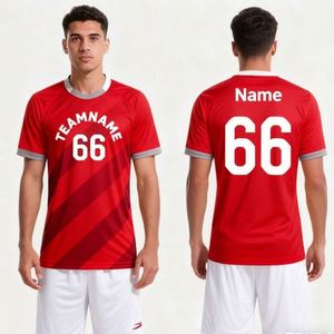 Adult Football Uniform Lightweight Short Moisture Wicking Breathable Custom Logo Printing Wholesale Match Training <b>Athletic</b> Wear - Product Image 2