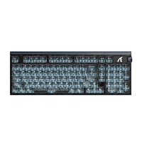 Keyboard ATTACK SHARK R98 HE Serat Karbon Rapid Trigger Wired Magnetic Switch