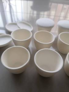 ZW-RA 10ml 20ml 30ml 40ml 50ml Crisol de Cerámica de Alúmina al 99% Le <span class=keywords><strong>Creuset</strong></span> - Product Image 6