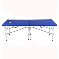 Table de massage pliable, lit de spa facial pliable multicolore avec trou pour le visage, pour salon et domicile