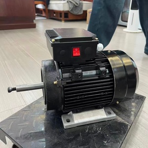 Motor eléctrico asíncrono monofásico de 0.55kw, 4 polos, 80 marcos, personalizado para el mercado turco, motor para bomba de leche con interruptor de encendido/apagado - Product Image 3