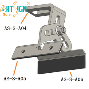Kits de montage <span class=keywords><strong>solaire</strong></span>, systèmes photovoltaïques, supports de <span class=keywords><strong>fixation</strong></span>, crochets de montage en acier inoxydable |   <span class=keywords><strong>Panneau</strong></span> d'art - Product Image 2