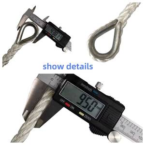 High Quality 3/8*150ft 3 Twisted Multifilament Boat 100% Nylon Rope - Product Image 5