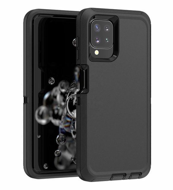 Original Package Defender Shockproof Mobile Phone Bags & Cases for Samsung A22 4G 5G Galaxy Defender Cell Phone Cases With Logo