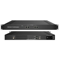 Modulateur IP QAM 4 canaux, 192 entrées IP, 4 porteurs QAM adjacents, MER≥40dB, 1U, gestion web, HZY-3344C