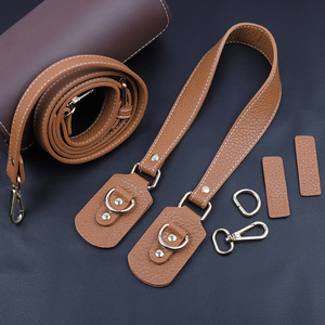 Kit borsa fai da te con manico fatto a mano <span class=keywords><strong>tracolla</strong></span> regolabile borsa <span class=keywords><strong>tracolla</strong></span> con fibbia in <span class=keywords><strong>oro</strong></span> per accessori in tessuto - Product Image 4